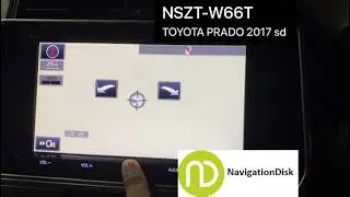 NSZT-W66T Toyota Land cruiser Prado 2017 radio Setting - Unlock - User feedback