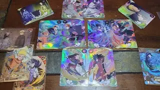 Complete set of Cc-SSR Naruto Trading Cards