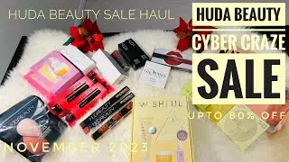 HUDA BEAUTY Cyber Craze Sale HAUL | Huda Beauty Unboxing | #hudabeauty