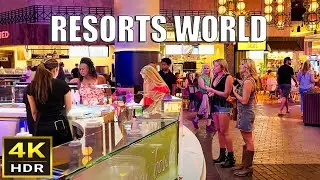 Resorts World Las Vegas Walk - August 2024 - Las Vegas Strip