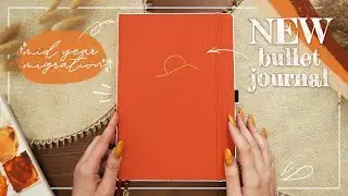 Starting a *NEW* Bullet Journal!  ||  Mid Year BuJo Set Up