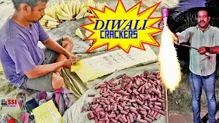 How to make DIWALI CRACKERS testing 2024 | Best ROCKET Crackers preparation | Small Scale Industries