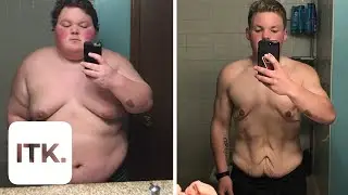 Watch: Bullied boy’s inspiring 189-pound weight loss journey