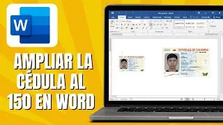 Cómo AMPLIAR La Cédula Al 150 En WORD