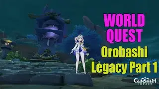 How to solve Orobashi Legacy Part 1 Inazuma puzzle Genshin Impact