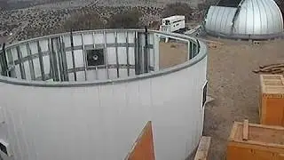 Installing 1-meter telescope in El Paso, Texas