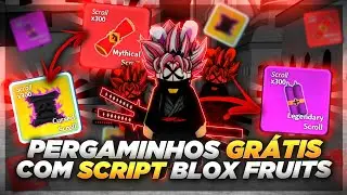 Como Pegar os Pergaminhos MÍTICOS Com Script Blox Fruits (Celular/Pc)