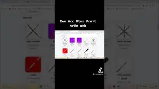 View and share your blox fruit account info on website