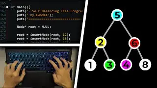 ASMR Coding - Self-Balancing Tree - (No Talking)