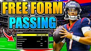 How to EASILY Free Form Pass Like A Pro in Madden 24!
