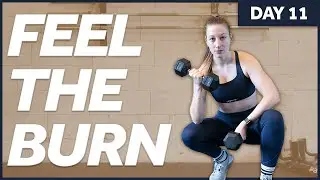 DAY 11 | 30 min Metabolic Conditioning (MetCon) Workout | FEEL THE BURN