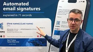 Company-wide email signatures explained (live from Microsoft 365 Community Conference, Orlando)