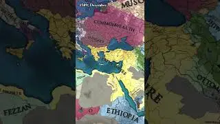 Forming the Latin Empire in Europa Universalis 4 #short #eu4