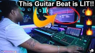 Made a LIT Guitar Sample Beat (MPC X beat making) Beat Breakdown