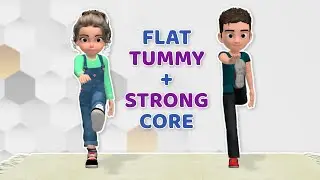 5-DAY FLAT TUMMY CHALLENGE: CORE EXERCISES FOR KIDS