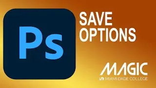 Adobe Photoshop Save Options