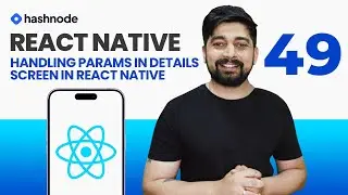 Handling params in details screen in react native