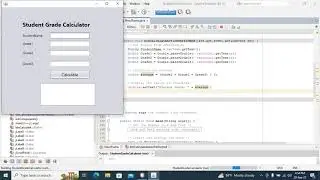 Student Grade Calculator Using Java Netbeans