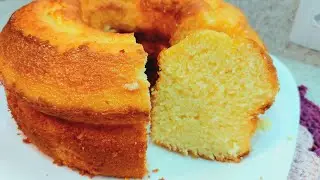 BOLO 5 XICARAS | de laranja no liquidificador | MEGA FOFINHO E GOSTOSO 