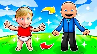 Baby and Riley SWAP BODIES in Roblox!