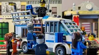 Как сделать полицейский грузовик из LEGO для зомби апокалипсиса (модернизация набора 7286)