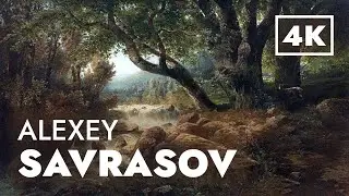 Russian Landscapes Reimagined: Savrasov's Artistry in Stunning 4K