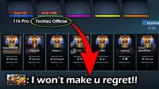 Why did 11k mmr pro first pick Techies Official over 10k mmr? | I won't make you regret 🔥