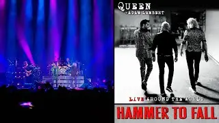 Queen + Adam Lambert - Hammer To Fall (Fire Fight, Sydney, Australia, 2020) Live Around The World