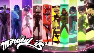 MIRACULOUS | 🐞 TRANSFORMAÇÕES 🐞 | As Aventuras de Ladybug