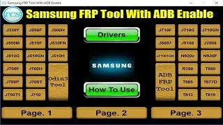 Samsung FRP Tool With All Samsung ABD Enable Files