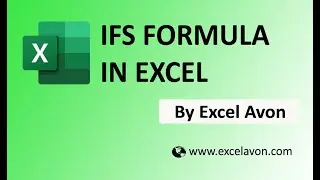 How to use IFS Formula in excel - Excel Avon