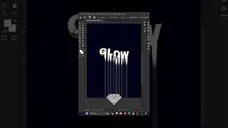 Photoshop Tutorial - Liquid Text Effect in Photoshop