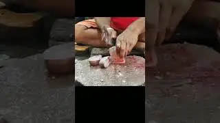 skilled man cutting huge fish|| #🐟🐠🎏🎣🐡|| #$?€£₹₩%&|| #shorts