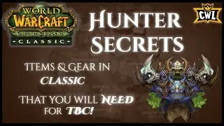 TBC Classic Hunter Gearing Guide - Classic items will use in TBC -  Phase 6 BiS vs T4 Pre-BiS