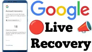 Mobile rest krna k bad gmail recover kaise kare || google sent a notification to your phone. tap