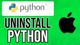 How to UNINSTALL PYTHON on MAC 2024 | Remove Python from Mac