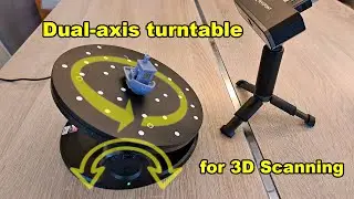 Revopoint Dual-axis turtable for Mini 3D scanner