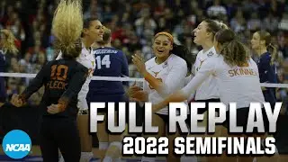 Texas vs. San Diego: 2022 NCAA volleyball semifinals | FULL REPLAY