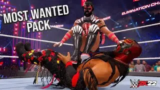 Boogeyman vs The Demon Finn Balor (most wanted pack) - wwe 2k22