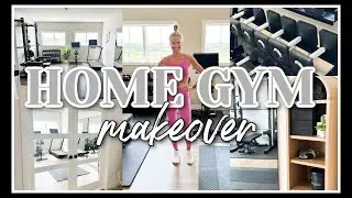 HOME GYM MAKEOVER 2024! | HOME GYM IDEAS