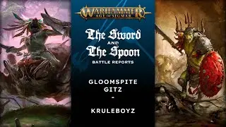 Gloomspite Gitz v Kruleboyz| 4th Edition Age of Sigmar Battle Report #games #aos