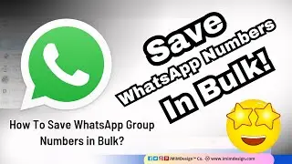 How To Save WhatsApp Group Numbers in Bulk | Save WhatsApp Group Numbers in Bulk with One Click!