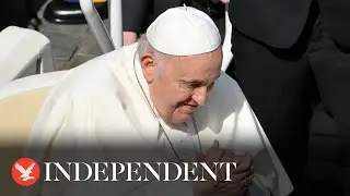 Live: Pope Francis begins four days of Easter events with 'Mass of the Chrism'