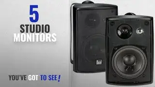 Top 10 Studio Monitors [2018]: Dual Electronics LU43PB 4 inch 3-Way High Performance Indoor, Outdoor