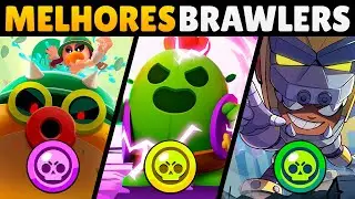 MELHORES BRAWLERS DO BRAWL STARS DE CADA RARIDADE EM 2024 🔥