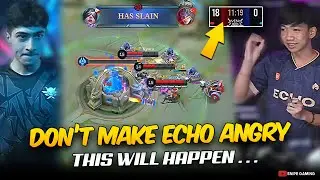 AFTER THIS DEFEAT, ECHO CHOOSE VIOLENCE IN THE NEXT GAME . . .🤯