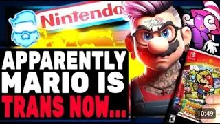 Super Mario Goes WOKE?!? - Paper Mario TTYD Remake Includes DEI Sweet Baby Inc. Transgender Agenda!