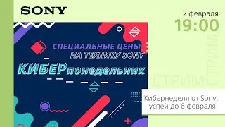 Кибернеделя от Sony: успей до 6 февраля!