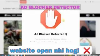 How to install Anti Adblock script on blogger website 2022 |   adblock detection script