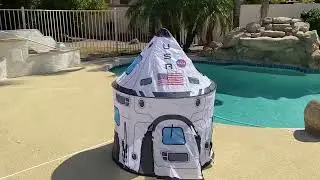 Terrific Rocket Spaceship Tent | Tent Playhouse for Childrens | Hot Sale Rocket Play Tent